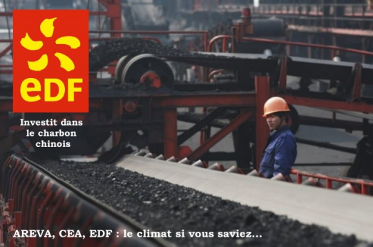EDF aime le charbon chinois