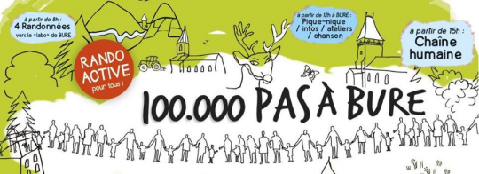 100 000 pas à Bure (clic)